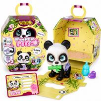 Interaktyvi panda naujagimis su aksesuarais „Pamper Petz“, 15 cm