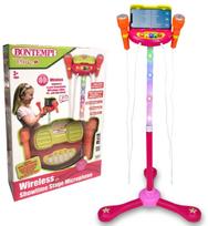Vaikiškas karaoke stovas  su 2 mikrofonais, „TwinStage Mic“, 89 cm, Bontempi