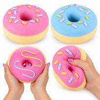 Didelis antistresinis riestainis „XXL Donut” 16 cm