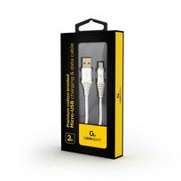 CABLE USB2 TO MICRO-USB 2M/CC-USB2B-AMMBM-2M-BW2 GEMBIRD  CC-USB2B-AMMBM-2M-BW2 8716309108195
