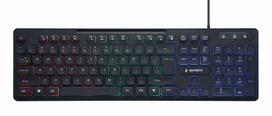 KEYBOARD MULTIMEDIA USB ENG/BLACK KB-UML-02 GEMBIRD  KB-UML-02 8716309117661