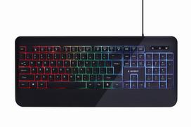 KEYBOARD MULTIMEDIA USB ENG/BLACK KB-UML-03 GEMBIRD  KB-UML-03 8716309120487