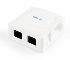 CABLE ACC MOUNT BOX 2XCAT5E/NCAC-2U5E-01 GEMBIRD  NCAC-2U5E-01 8716309096966