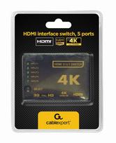 I/O SWITCH HDMI 5P/DSW-HDMI-53 GEMBIRD  DSW-HDMI-53 8716309087049