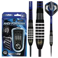Smiginio strėlytės Winmau Andy Fordham Onyx, 25 g, 90 % volframo