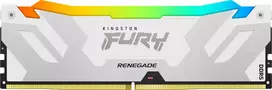 „Kingston Fury Renegade RGB“ atminties modulis, DDR5, 32GB, 6400 MHz, CL32 (KF564C32RWA-32)