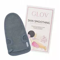 GLOV_Skin Smoothing Body Massage Glove kūno masažo pirštinė, „Smooth Grey“