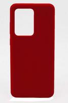 Evelatus Samsung Galaxy S20 Ultra Premium Soft Touch Silikoninis dėklas Raudona