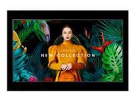SAMSUNG Model QB85C, 85-inch UHD, 16:7 aspect ratio, 350 nit brightness