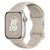 Silikoninis sportinis dirželis Apple Watch, Dramblio kaulo balta
