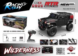 Nuotolinio valdymo automobilis WILDERNESS RTR 1:10 juodas (ZRC.HB-R1016)