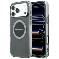 Case AMG IML Transparent Bicolor Block MagSafe for iPhone 18 Pro Max / 17 Pro Max black