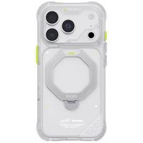 Case Skinarma Saturn MagSafe + Rotating Kick Stand for iPhone 18 Pro / 17 Pro frost