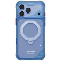 Case Skinarma Saturn MagSafe + Rotating  Kick Stand for iPhone 18 Pro Max / 17 Pro Max blue