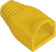 Lanberg LANBERG RJ45 plug cover yellow 100 pieces