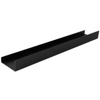 Vonios kambario lentyna SF02 60cm black matt