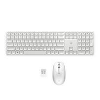 HP 655 Wireless Keyboard and  Mouse Combo, white