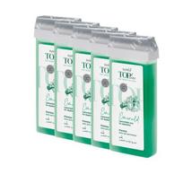 Depiliacinis vaškas Italwax TopFormula Emerald, 100ml x5