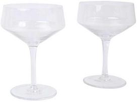 Home4You Kokteilių taurės CRYSTAL 2vnt 150ml 'Daily cocktail'