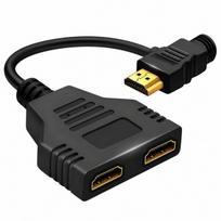 Išmaniojo (Smart TV) ir televizoriaus priedas HDMI skirstytuvas 2 prievadų, 4K, 60 Hz, 1 vnt.