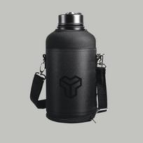 Didelis stilingas sportinis gertuvės butelis su nerūdijančio plieno dirželiu - Strix 1.8l