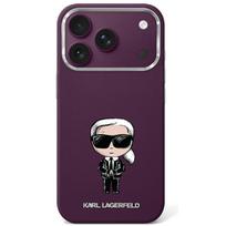 Karl Lagerfeld Smooth Ikonik Sketch phone case with MagSafe support for iPhone 18 Pro | iPhone 17 Pro red