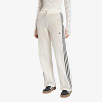 adidas Knitted Crochet Firebird Track Pants Off White - Dydis XL (KC6493 Kelnės)