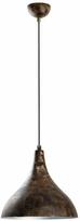 Šviestuvas kabinamas Opviq BITLIS-N-1395-RETRO 795LMG1201, E27, 1 x 40 W, bronza sp. / bronzos sp., 23 x 16 cm