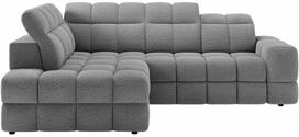 Kampinė sofa - lova Bronon Royal 04, pilka sp., kairinė, 200 x 296 cm x 109 cm