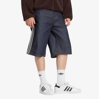 adidas Firebird Adicolor Jorts Mid-Rise Straight Leg Indigo Denim - Dydis 33 (KS6882 Šortai)