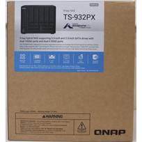 IŠPARDAVIMAS. | QNAP 9-Bay QTS NAS | TS-932PX-4G | Up to 9 HDD/SSD Hot-Swap | AnnapurnaLabs Alpine | AL324 ARM Cortex-A57 Quad-Core | Processor frequency 1.7 GHz | 4GB | DDR4 | DEMO (SCRATCHED) | TS-932PX-4GSO