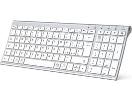 Klawiatura Bluetooth 5.1 multi device numeryczna ergonomiczna QWERTY (PL)