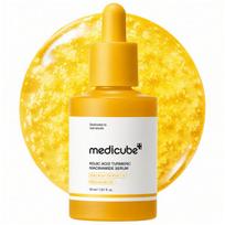 MEDICUBE – Kojic Acid Turmeric Niacinamide Serum, 30 ml – veido serumas su kojinės rūgštimi, niacinamidu ir ciberžole