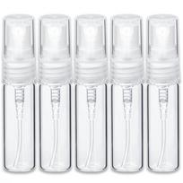 4 ml stiklinis buteliukas su sraigtiniu purkštuku, bespalvis — 5 vnt. rinkinys