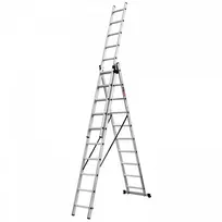Kopėčios universalios EMX 3x10 pakopos 2,83/6,80m, Ecomax