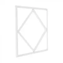 64W LED panelė - šviečiantis rėmelis, 60x60cm, baltas, 6500K