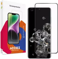 Accezz Full Cover ekrano apsauginis stiklas iš grūdinto stiklo, skirtas Samsung Galaxy S20 Ultra