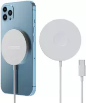 Accezz belaidis įkroviklis USB-C – MagSafe belaidis įkroviklis – 1 metras – Baltas