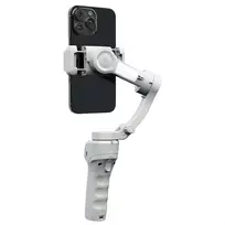 Selencia gimbal stabilizatorius su LED lempute – išmanusis sekimas – trikojis – „Cosy Pilkas“ spalvos