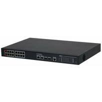 Switch Dahua Technology POE S4220-16GT-240 16 PORTŲ + 2X UPLINK + 2X SFP DAHUA | S4220-16GT-240 | 6923172591142