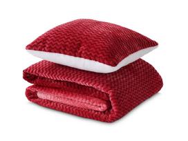 Dormeo Warm Hug komplektas raudonas ombre
