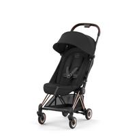 Cybex Coya Sepia Black Rosegold Vaikiškas vežimėlis
