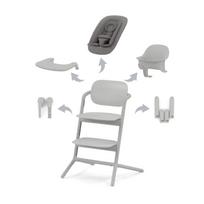 Cybex Lemo 4in1 Suede Grey Maitinimo kėdutė