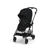 Cybex Melio Carbon 2024 Magic Black Vaikiškas vežimėlis