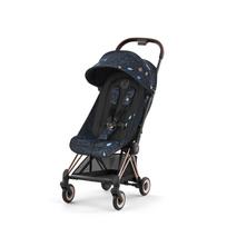 Cybex Coya Jewels of Nature Blue Rosegold Vaikiškas vežimėlis