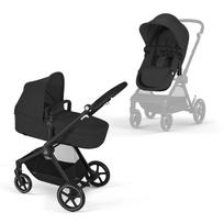 Cybex Eos Moon Black Vežimėlis 2 in 1