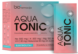 BIOFARMACIJA Aquatonic - elektrolītu komplekss pulveris paciņās (10 gab.)
