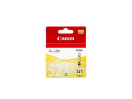 Canon CLI-521 (2936B001) Rašalinė kasetė, Geltona