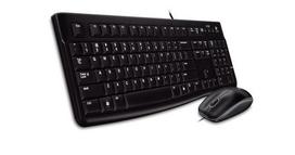 Logitech MK120 Combo Laidinė klaviatūra + pelė, USB, RUS, Juoda