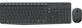 Logitech MK235 Wireless Combo Belaidė klaviatūra + Pelė, RUS, Pilka